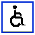 Logo Behindertenparkplatz 