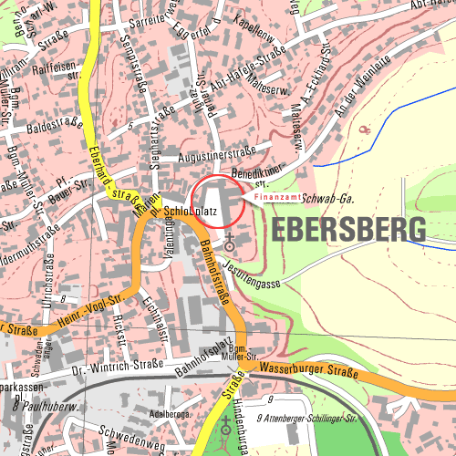 Lageplan Finanzamt Ebersberg