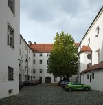 Blick in den Schlosshof, 2015