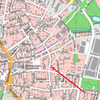 Lageplan Außenstelle Marktheidenfeld 