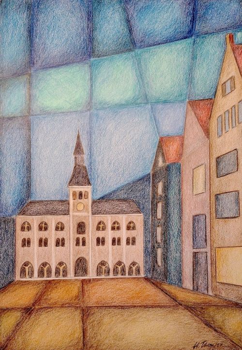 Pfaffenhofen Zeichnung