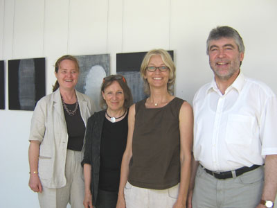 v.l.n.r.: Frau Beatix Eitel, Frau Amelie Meyer, Frau Christa Gallert-Zirzow, Amtsleiter Josef Lang