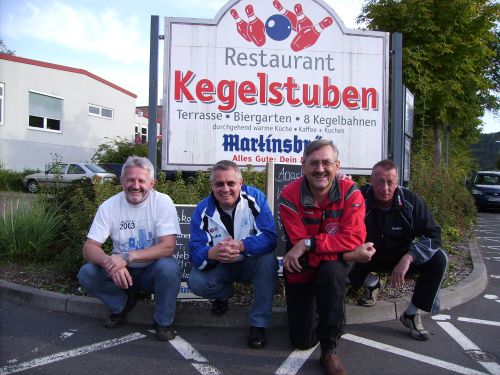 Bild der Kegelmannschaft 2008