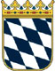 Kleines bayerisches Staatswappen